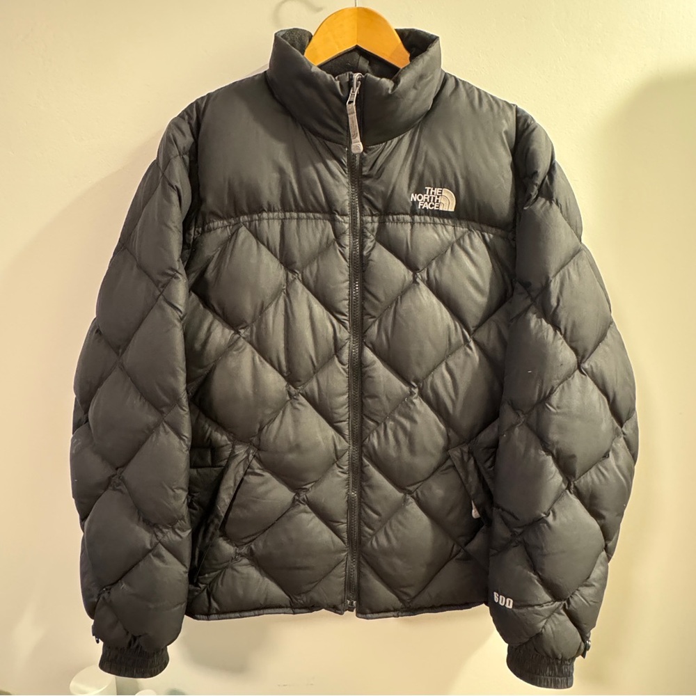 The North Face Nuptse 600 Womens Black Jacket L
